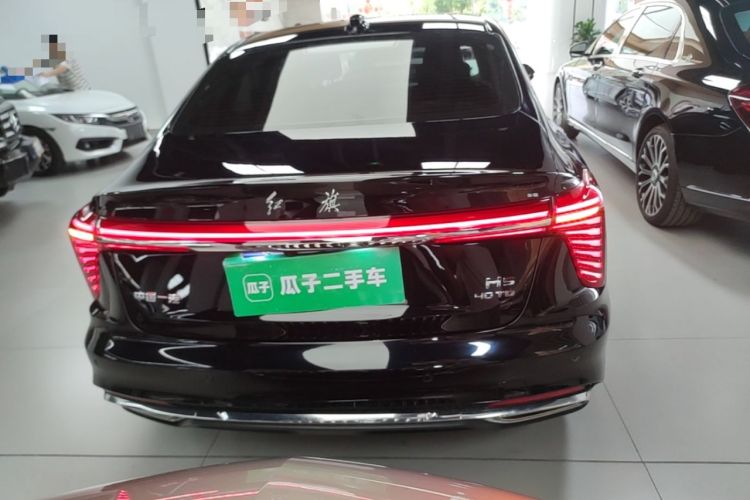 Used Hongqi H5 2023 2.0T Automatic Smart Connect Flagship Edition Rear