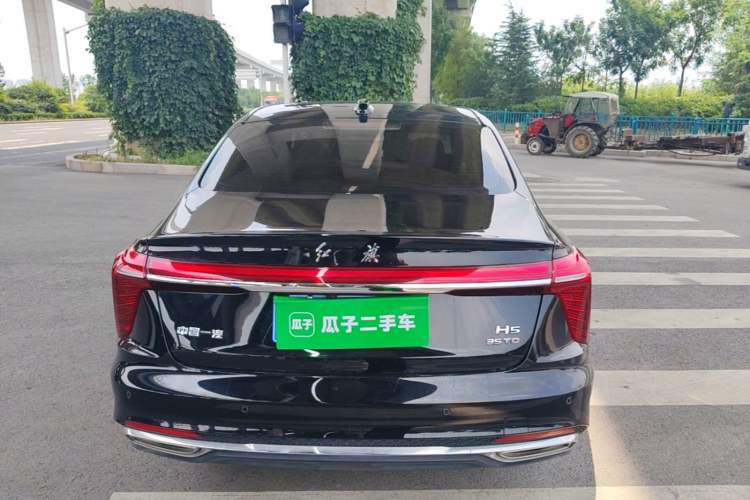 Used Hongqi H5 2023 1.5T DCT Smart Connect Flagship Edition Rear