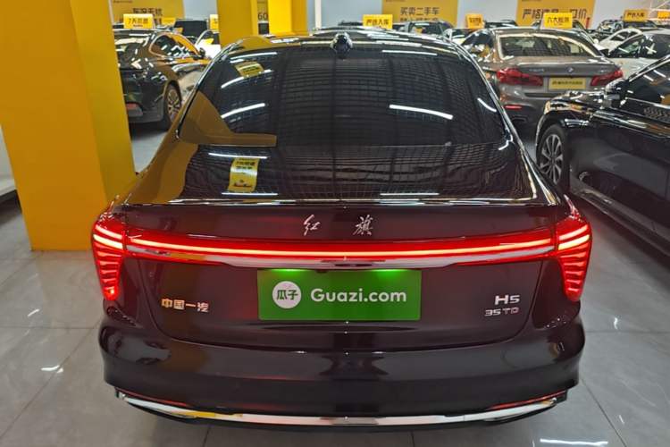 Used Hongqi H5 2023 1.5T DCT Smart Connect Flagship Edition Rear