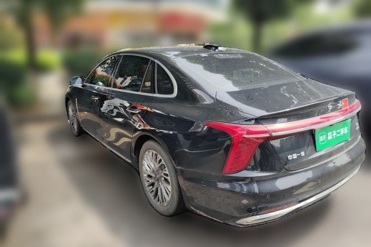 Used Hongqi H5 2023 2.0T Automatic Smart Connect Flagship Edition Rear Left 45 Deg