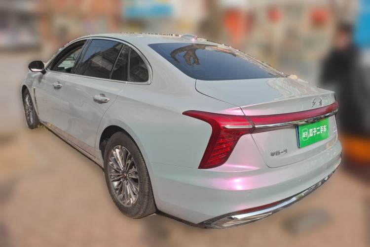 Used Hongqi H5 2023 2.0T Automatic Smart Connect Flagship Edition Rear Left 45 Deg