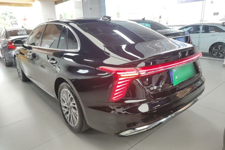 Used Hongqi H5 2023 2.0T Automatic Smart Connect Flagship Edition Rear Left 45 Deg