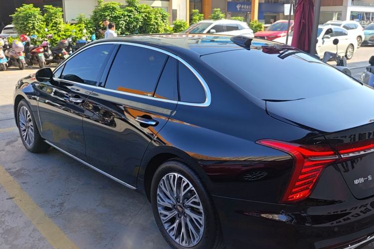 Used Hongqi H5 2023 2.0T Automatic Smart Connect Flagship Edition Rear Left 45 Deg