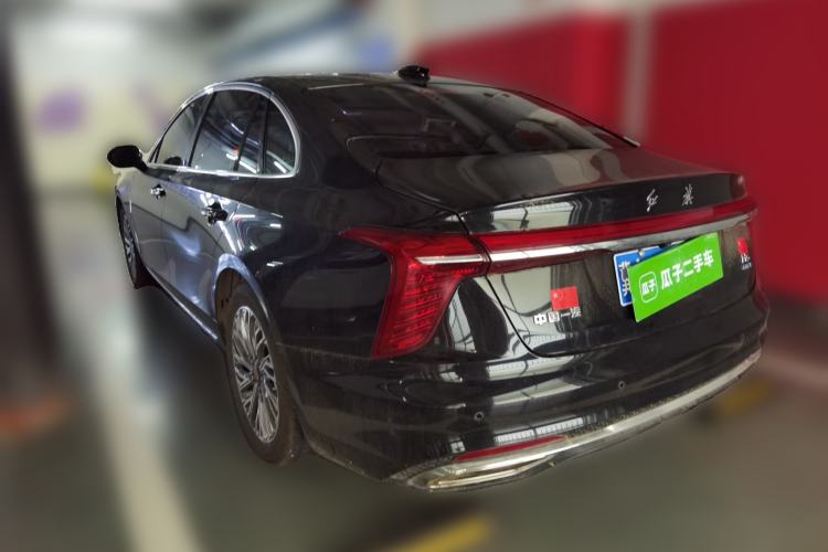 Used Hongqi H5 2023 1.5T HEV Smart Connect Flagship Edition Rear Left 45 Deg