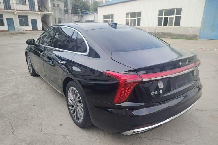 Used Hongqi H5 2023 2.0T Automatic Smart Connect Flagship Edition Rear Left 45 Deg