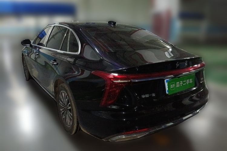 Used Hongqi H5 2023 2.0T Automatic Smart Connect Flagship Edition Rear Left 45 Deg