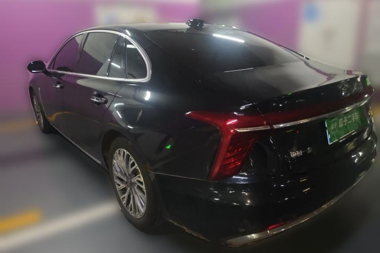 Used Hongqi H5 2023 2.0T Automatic Smart Connect Flagship Edition Rear Left 45 Deg
