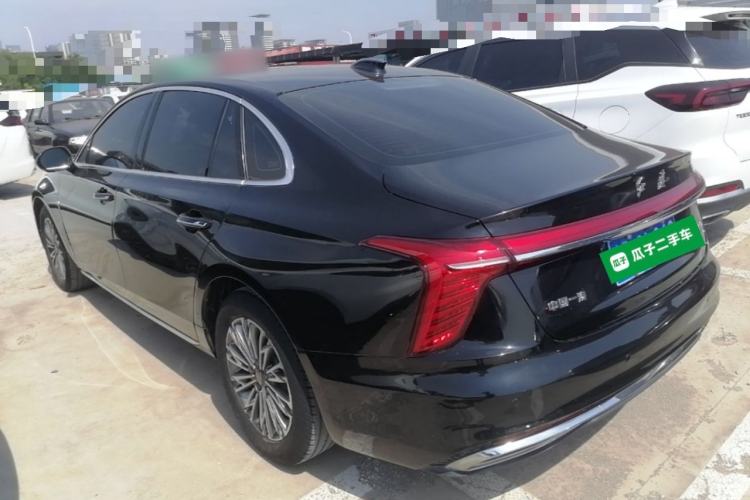 Used Hongqi H5 2023 2.0T Automatic Smart Connect Flagship Edition Rear Left 45 Deg