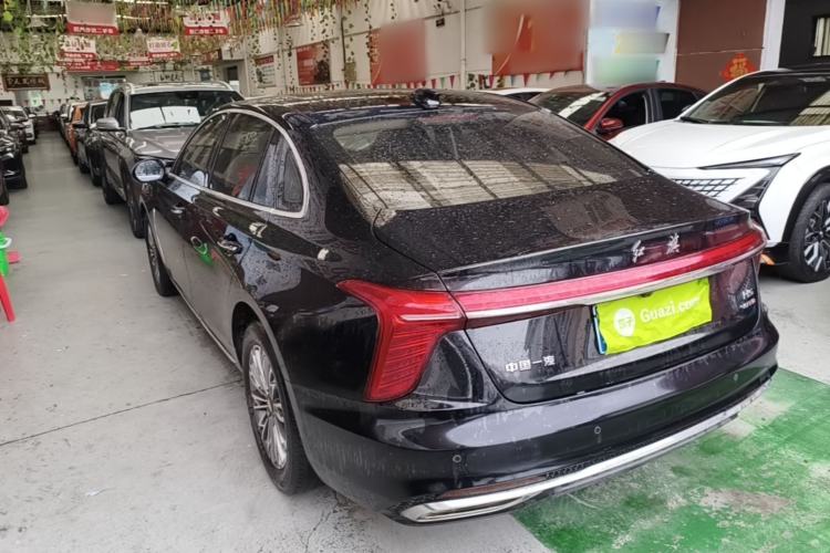Used Hongqi H5 2023 2.0T Automatic Smart Connect Flagship Edition Rear Left 45 Deg