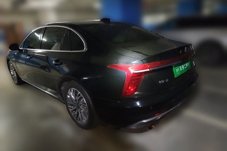 Used Hongqi H5 2023 2.0T Automatic Smart Connect Flagship Edition Rear Left 45 Deg