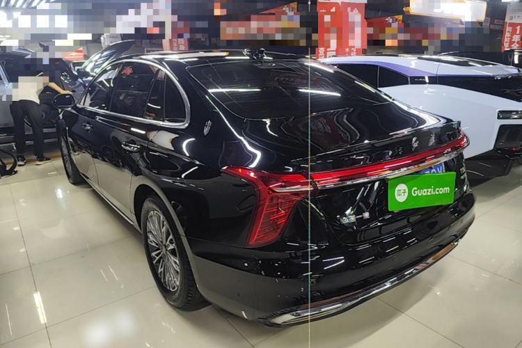 Used Hongqi H5 2023 2.0T Automatic Smart Connect Flagship Edition Rear Left 45 Deg