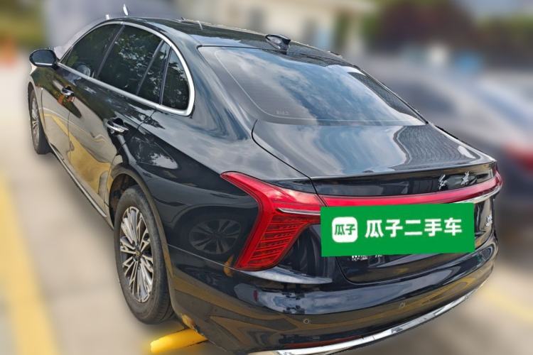 Used Hongqi H5 2023 2.0T Automatic Smart Connect Flagship Edition Rear Left 45 Deg