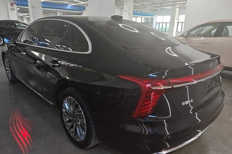 Used Hongqi H5 2023 2.0T Automatic Smart Connect Flagship Edition Rear Left 45 Deg