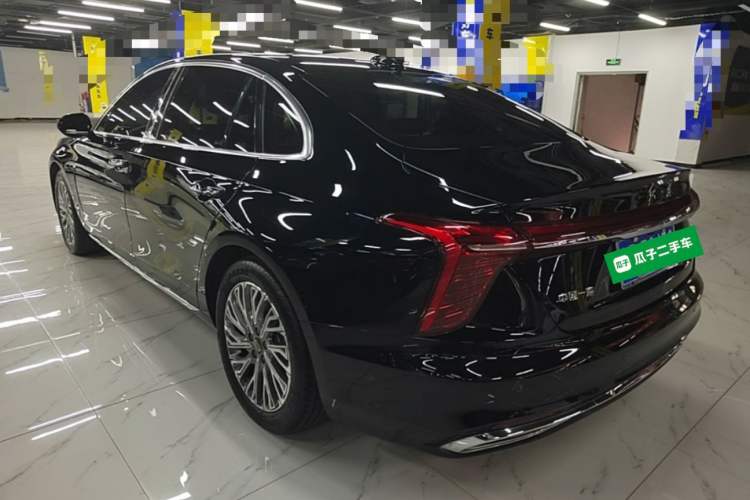 Used Hongqi H5 2023 2.0T Automatic Smart Connect Flagship Edition Rear Left 45 Deg