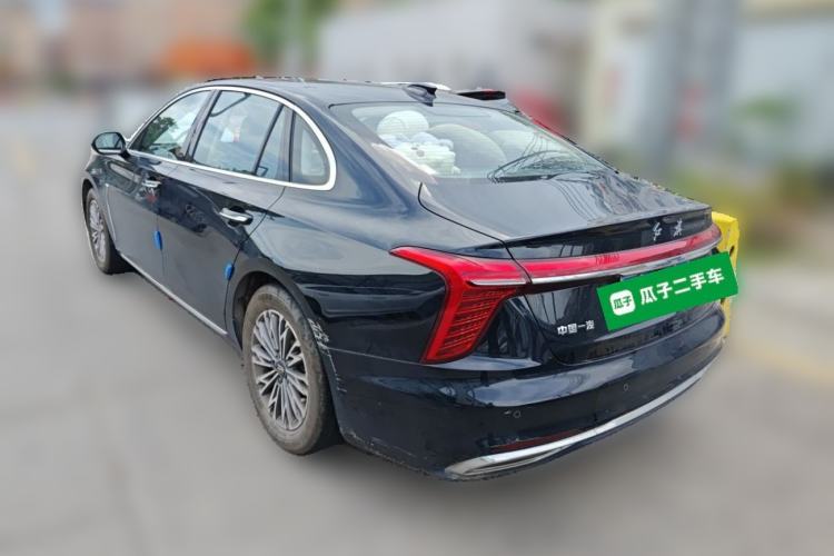 Used Hongqi H5 2023 1.5T DCT Smart Connect Flagship Edition Rear Left 45 Deg