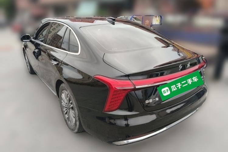Used Hongqi H5 2023 1.5T DCT Smart Connect Flagship Edition Rear Left 45 Deg