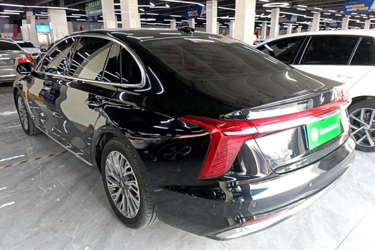 Used Hongqi H5 2023 2.0T Automatic Smart Connect Flagship Edition Rear Left 45 Deg