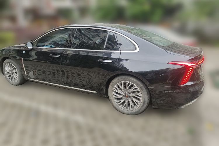 Used Hongqi H5 2023 1.5T HEV Smart Connect Flagship Edition Rear Left 45 Deg