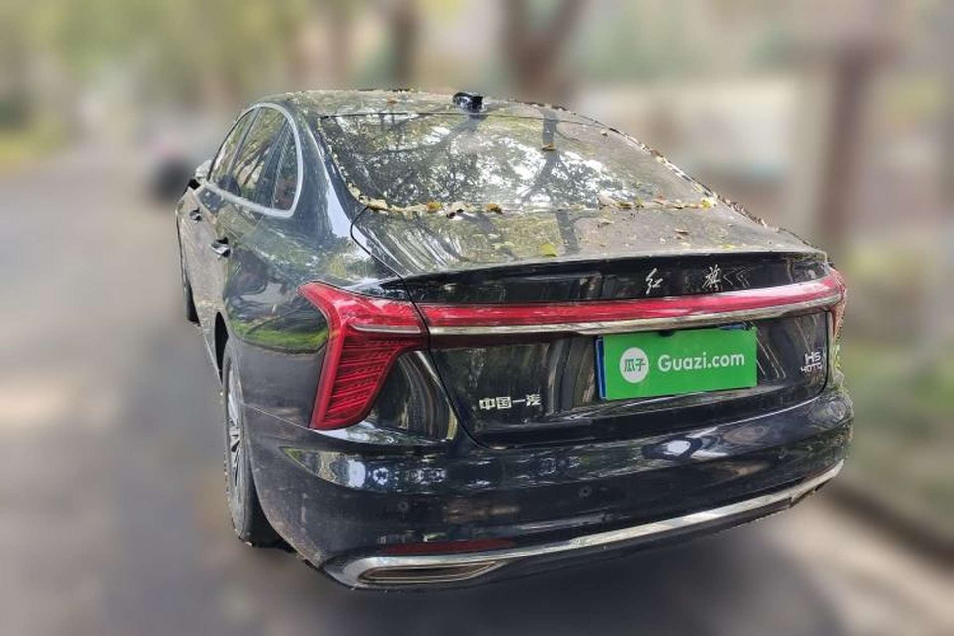 Used Hongqi H5 2023 2.0T Automatic Smart Connect Flagship Edition Rear Left 45 Deg