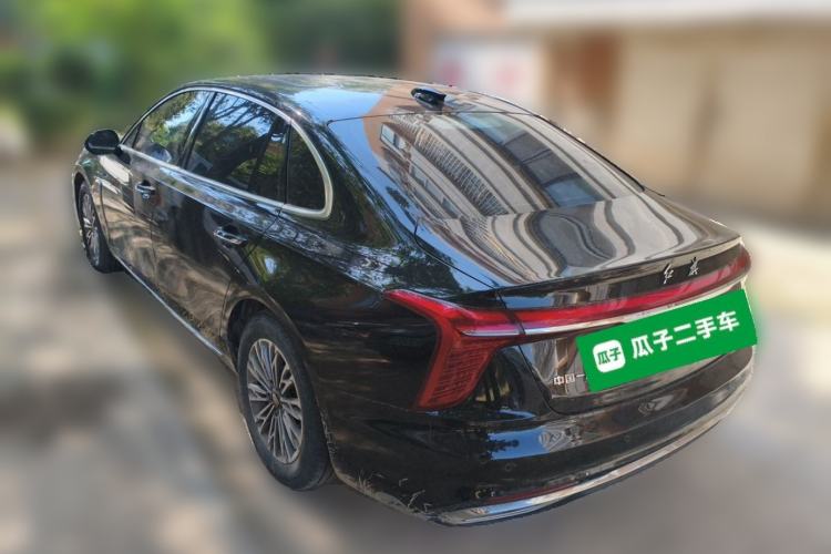 Used Hongqi H5 2023 2.0T Automatic Smart Connect Flagship Edition Rear Left 45 Deg
