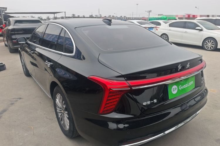 Used Hongqi H5 2023 2.0T Automatic Smart Connect Flagship Edition Rear Left 45 Deg