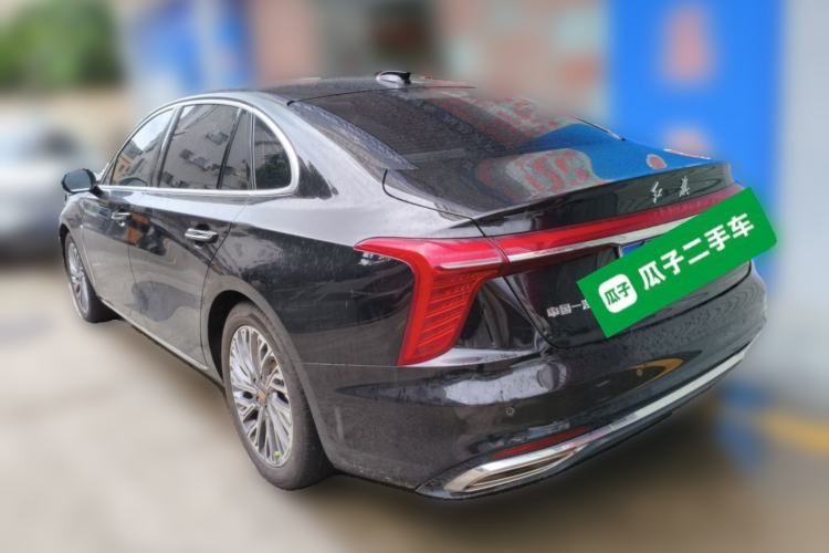 Used Hongqi H5 2023 2.0T Automatic Smart Connect Flagship Edition Rear Left 45 Deg