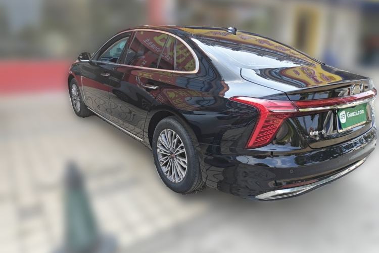 Used Hongqi H5 2023 2.0T Automatic Smart Connect Flagship Edition Rear Left 45 Deg