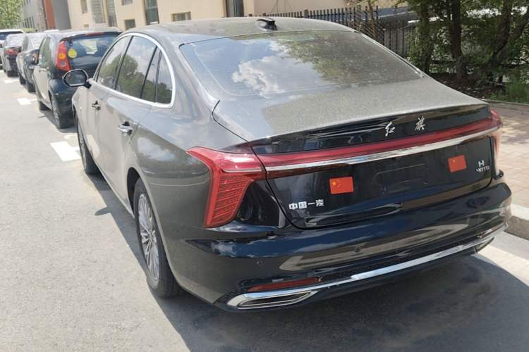 Used Hongqi H5 2023 2.0T Automatic Smart Connect Flagship Edition Rear Left 45 Deg
