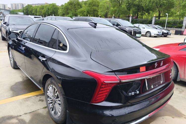 Used Hongqi H5 2023 1.5T DCT Smart Connect Flagship Edition Rear Left 45 Deg