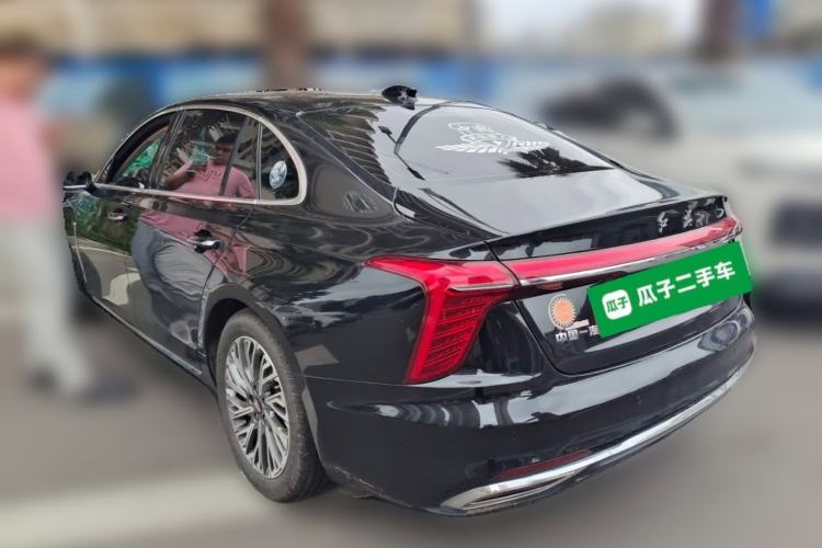 Used Hongqi H5 2023 2.0T Automatic Smart Connect Flagship Edition Rear Left 45 Deg