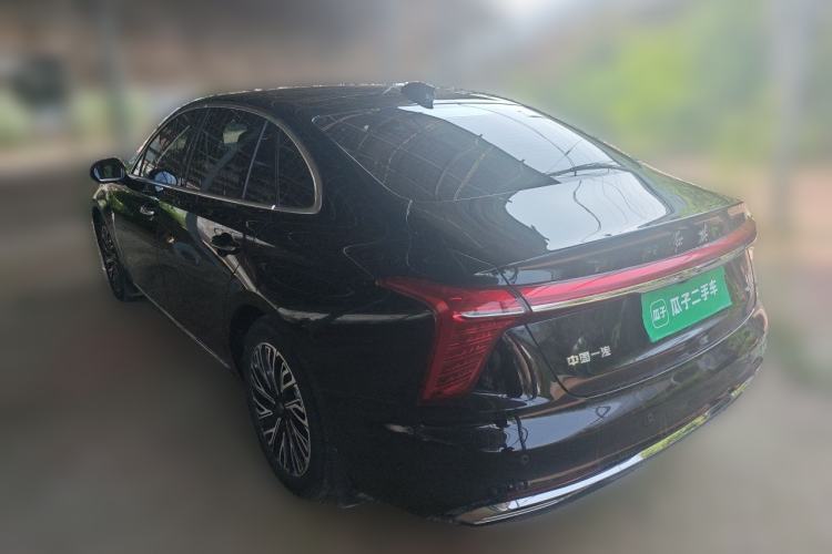 Used Hongqi H5 2023 2.0T Automatic Smart Connect Flagship Edition Rear Left 45 Deg
