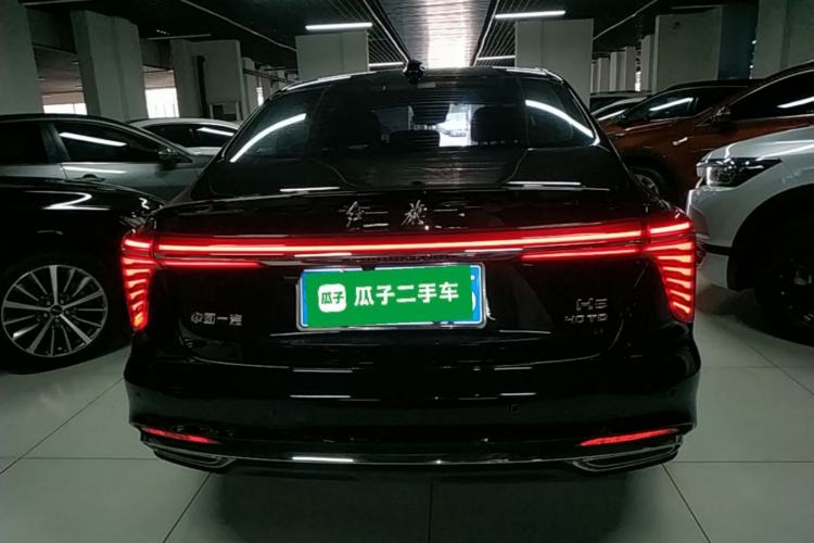 Used Hongqi H5 2023 2.0T Automatic Smart Connect Flagship Edition Rear