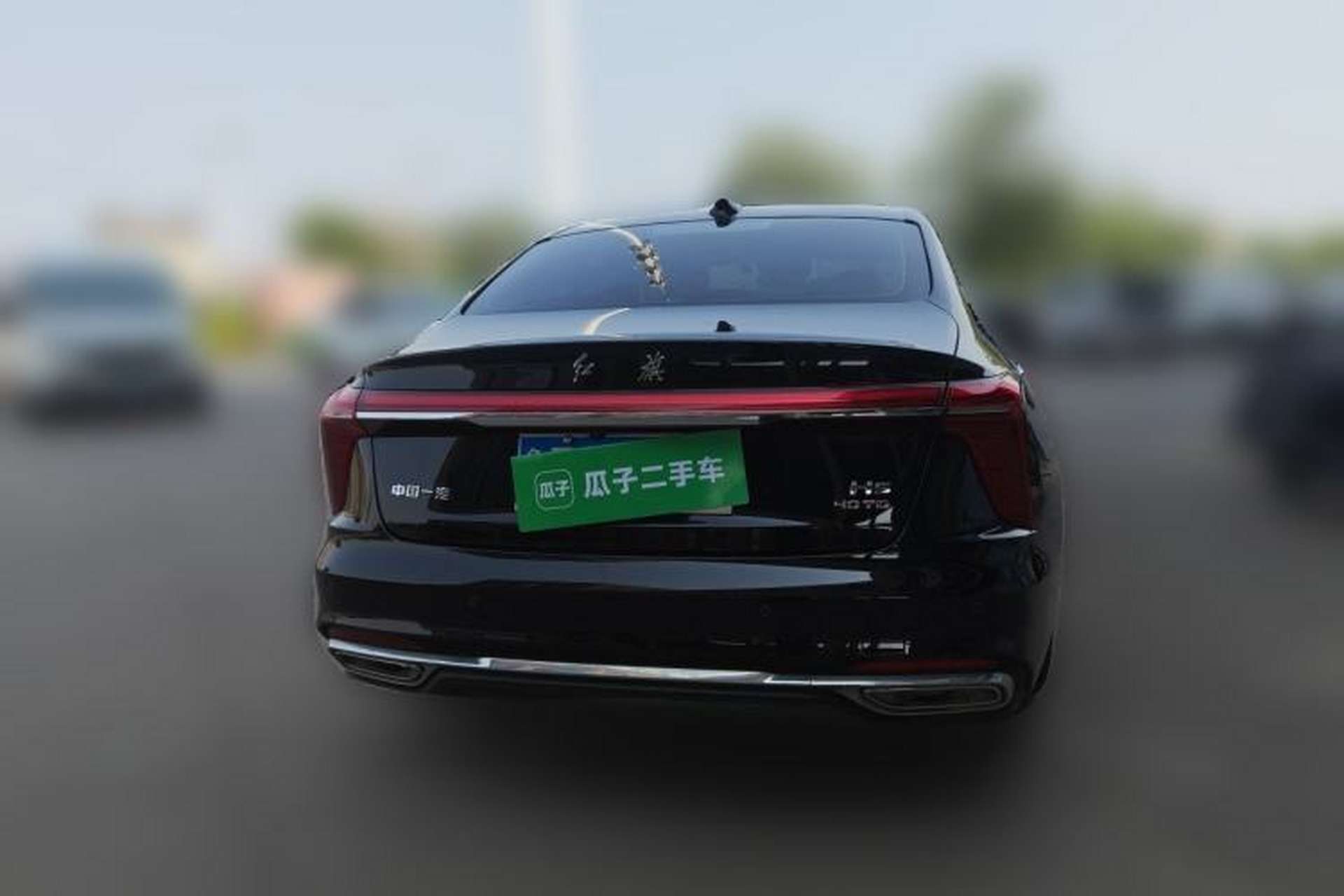 Used Hongqi H5 2023 2.0T Automatic Smart Connect Flagship Edition Rear