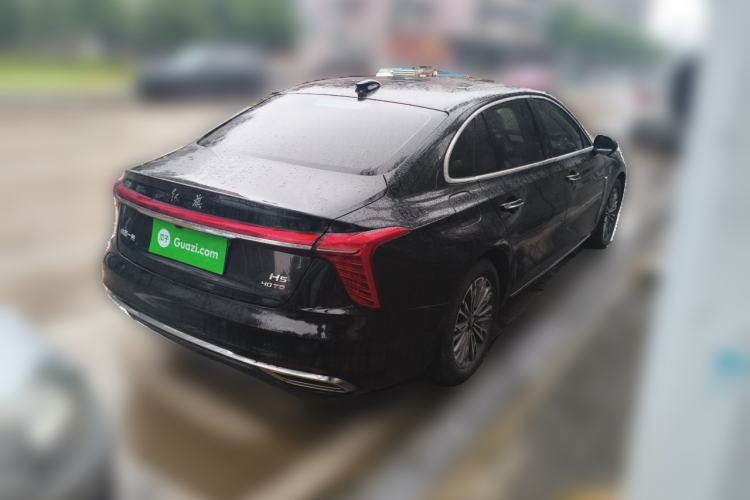 Used Hongqi H5 2023 2.0T Automatic Smart Connect Flagship Edition Rear Right 45 Deg