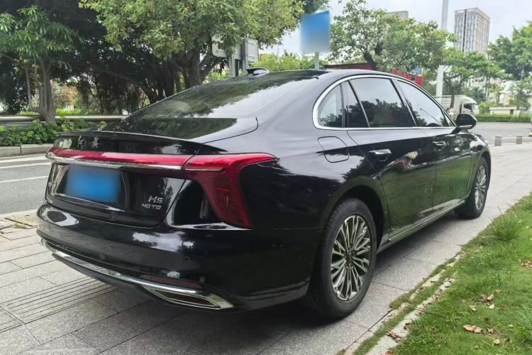 Used Hongqi H5 2023 2.0T Automatic Smart Connect Flagship Edition Rear Right 45 Deg