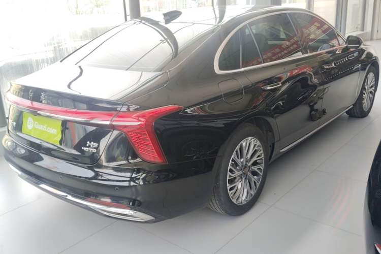 Used Hongqi H5 2023 2.0T Automatic Smart Connect Flagship Edition Rear Right 45 Deg