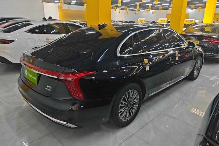 Used Hongqi H5 2023 1.5T DCT Smart Connect Flagship Edition Rear Right 45 Deg