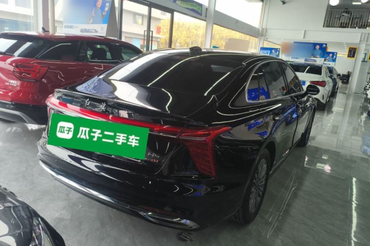 Used Hongqi H5 2023 1.5T DCT Smart Connect Flagship Edition Rear Right 45 Deg