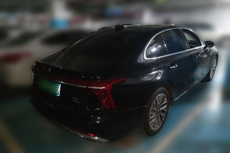 Used Hongqi H5 2023 2.0T Automatic Smart Connect Flagship Edition Rear Right 45 Deg