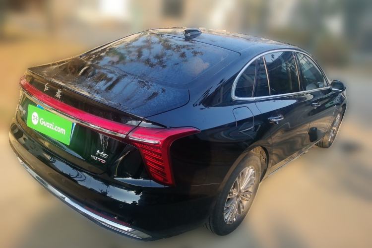 Used Hongqi H5 2023 2.0T Automatic Smart Connect Flagship Edition Rear Right 45 Deg