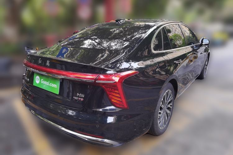 Used Hongqi H5 2023 2.0T Automatic Smart Connect Flagship Edition Rear Right 45 Deg