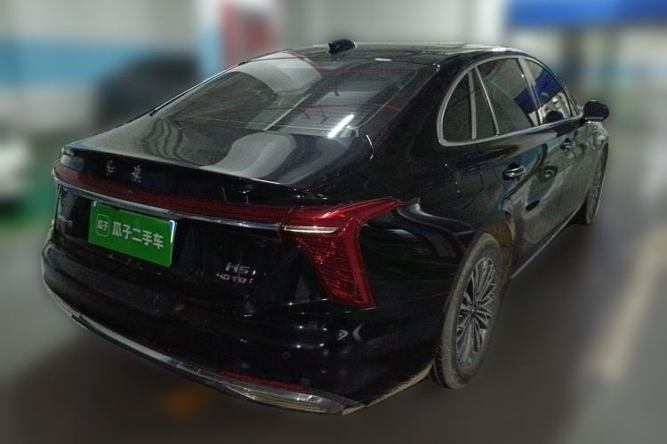 Used Hongqi H5 2023 2.0T Automatic Smart Connect Flagship Edition Rear Right 45 Deg
