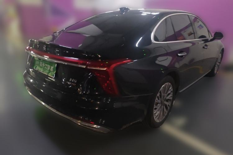 Used Hongqi H5 2023 2.0T Automatic Smart Connect Flagship Edition Rear Right 45 Deg
