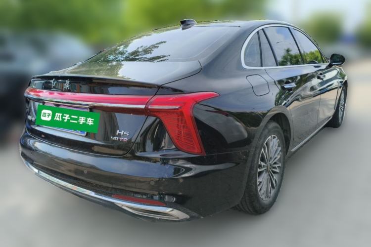 Used Hongqi H5 2023 2.0T Automatic Smart Connect Flagship Edition Rear Right 45 Deg