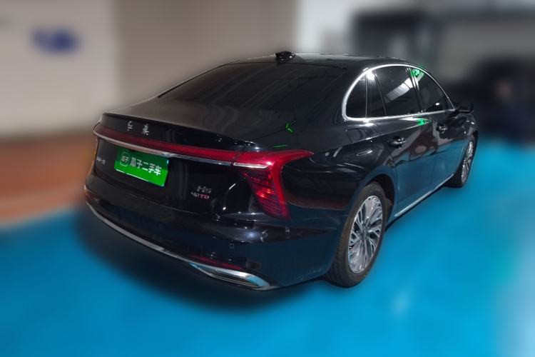 Used Hongqi H5 2023 2.0T Automatic Smart Connect Flagship Edition Rear Right 45 Deg