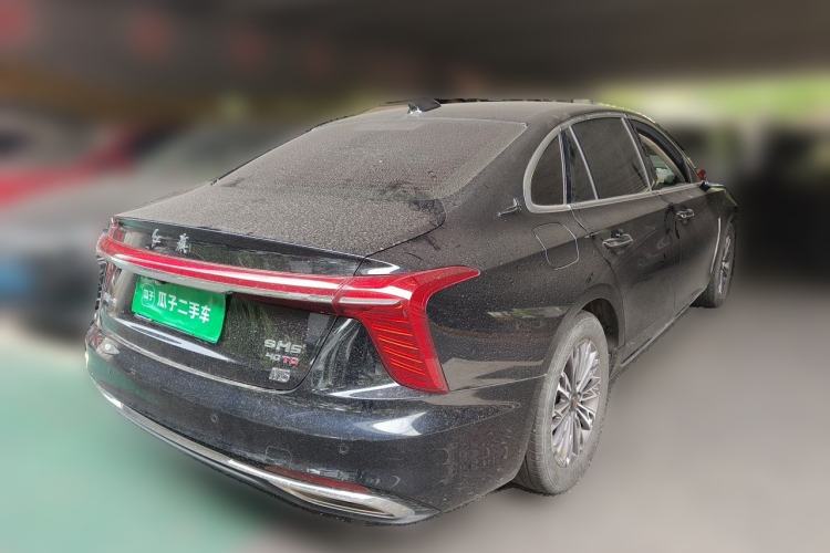 Used Hongqi H5 2023 2.0T Automatic Smart Connect Flagship Edition Rear Right 45 Deg