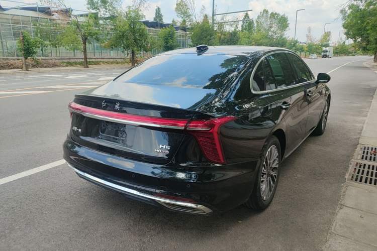 Used Hongqi H5 2023 2.0T Automatic Smart Connect Flagship Edition Rear Right 45 Deg
