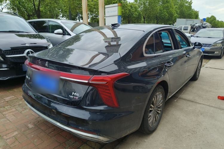 Used Hongqi H5 2023 2.0T Automatic Smart Connect Flagship Edition Rear Right 45 Deg