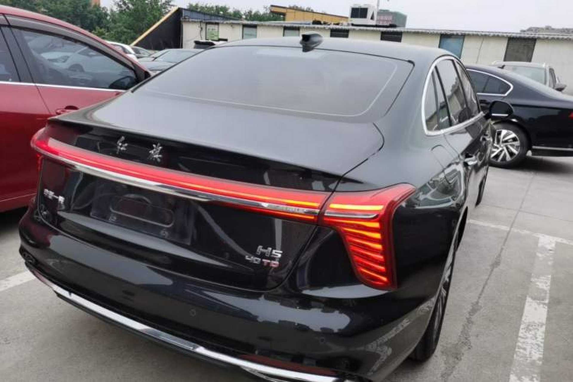 Used Hongqi H5 2023 2.0T Automatic Smart Connect Flagship Edition Rear Right 45 Deg
