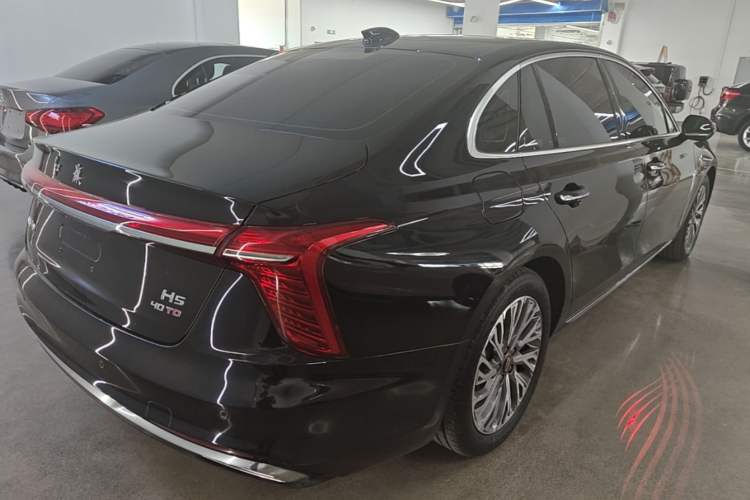 Used Hongqi H5 2023 2.0T Automatic Smart Connect Flagship Edition Rear Right 45 Deg